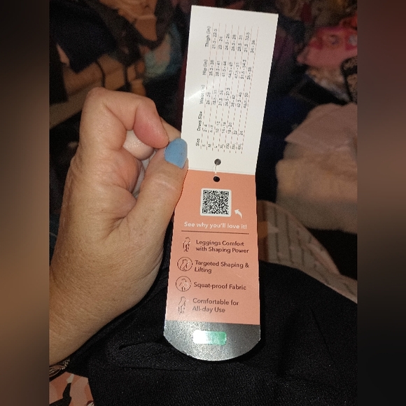 Shapermint Essentials Black High Waisted Shaping Leggings Size Large (#42075) - Picture 6 of 8